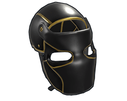 Black Gold Facemask