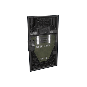 Reinforced Armored Door