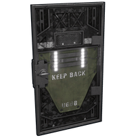 Reinforced Armored Door