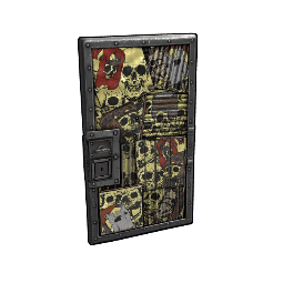 Dead Souls Metal Door