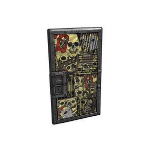 Dead Souls Metal Door