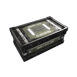 Reinforced Large Wood Box