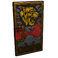 Gold Lunar Tiger Door