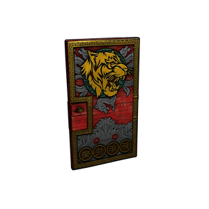 Gold Lunar Tiger Door