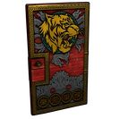 Gold Lunar Tiger Door