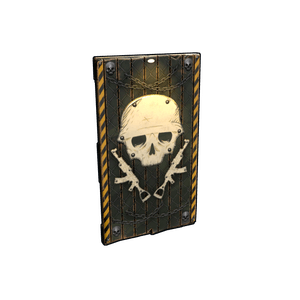 Danger Zone Wooden Door