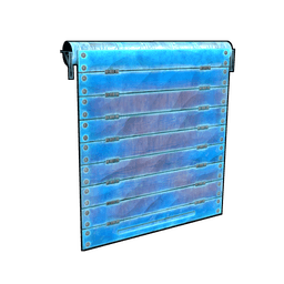 Ice Garage Door