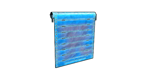 Ice Garage Door