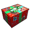 Festive Stickered Storage Box