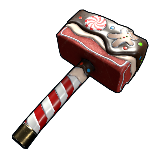 Mr. Gingerbread Hammer in Rust