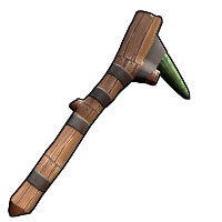 Cactus Stone Pickaxe in Rust