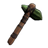 Cactus Stone Hatchet in Rust