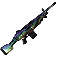 Glister M249 in Rust