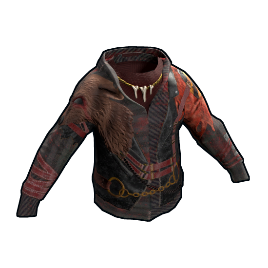 Renegade Hoodie in Rust