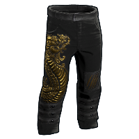 Dragon Rage Pants in Rust