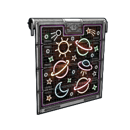 Outer Planets Garage Door