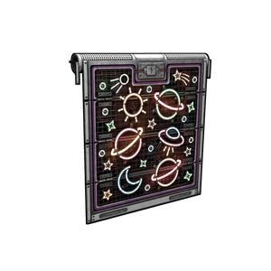 Outer Planets Garage Door