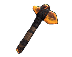 Ancient Amber Stone Hatchet