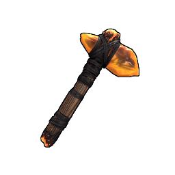 Ancient Amber Stone Hatchet