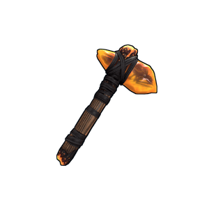 Ancient Amber Stone Hatchet