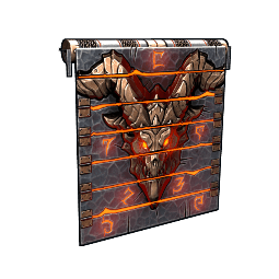 Molten Visage Garage Door