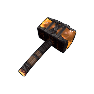 Ancient Amber Hammer