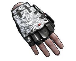 Doodle Roadsign Gloves