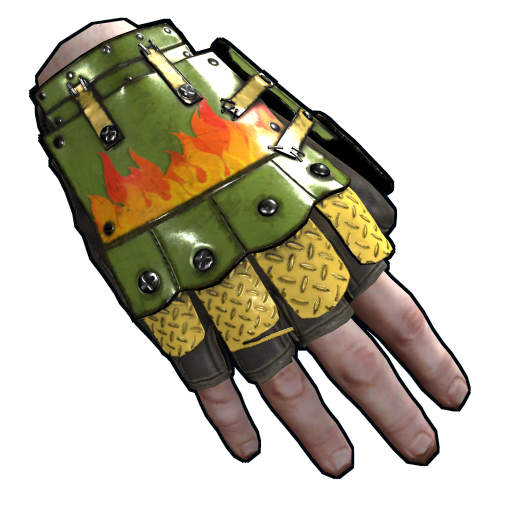 Bombshell Roadsign Gloves Rust Skins