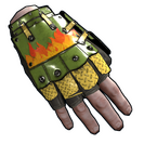 Bombshell Roadsign Gloves
