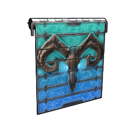 Glacial Visage Garage Door