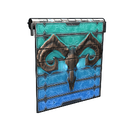 Glacial Visage Garage Door