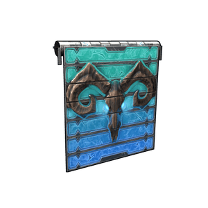 Glacial Visage Garage Door