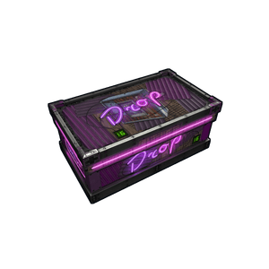 Neon Drop Box Storage