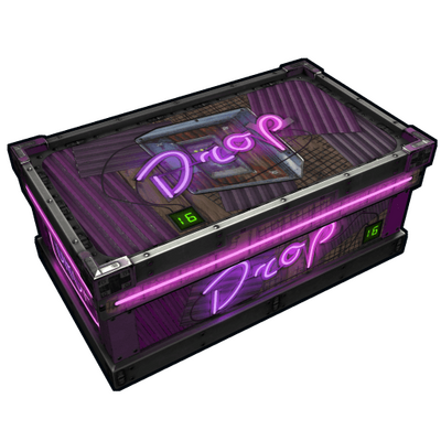 Neon Drop Box Storage