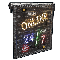 Always Online Garage Door in Rust