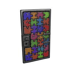 Puzzle Sheet Metal Door