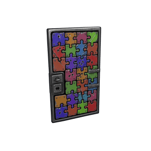 Puzzle Sheet Metal Door