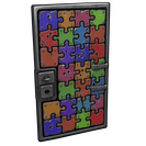Puzzle Sheet Metal Door
