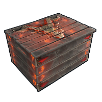Molten Visage Small Box in Rust
