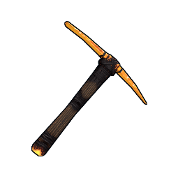 Ancient Amber Pickaxe