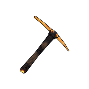 Ancient Amber Pickaxe