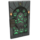Ghostly Flame Door