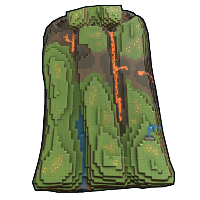 Pixel Sleeping Bag in Rust