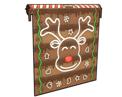 Tasty Christmas Garage Door