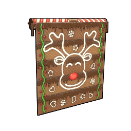 Tasty Christmas Garage Door