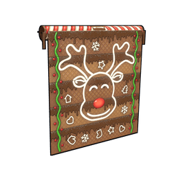 Tasty Christmas Garage Door