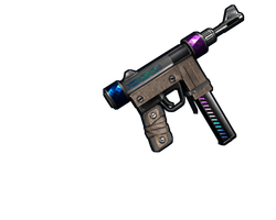 Shimmering Custom SMG