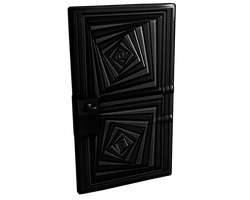 Hypnotic Steel Door