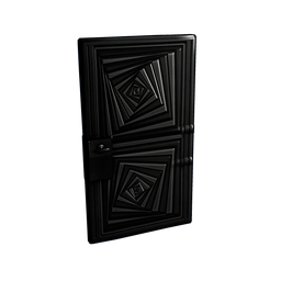 Hypnotic Steel Door