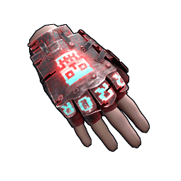 Corrupted Roadsign Gloves
